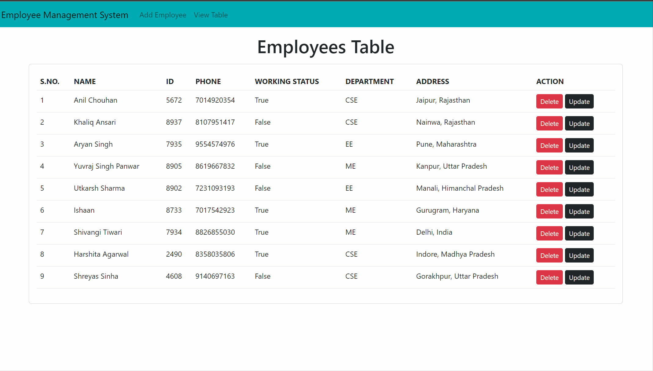 Employee Management
